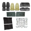 PUI Interiors 1974 Chevrolet Chevy II/Nova Interior Kit, Standard, Coupe, Black - (74NOVBLKINT-K)