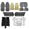 PUI Interiors 1981 Chevrolet Camaro Interior Kit, Standard, 4 Speed, Coupe, Black - (81CAMBLKINT-K)