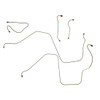 The Right Stuff 68-69 AMX & AMC Power Disc Front Brake Line Kit - (JKT6801)