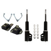  Detroit Speed 82-92 Camaro/Firebird, JRI Front Strut Kit w/Single Adjustable Strut - (030332DS) 