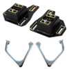 Detroit Speed 82-92 Camaro/Firebird, Caster/Camber Plate Kit w/Strut Mount Retainer Kit - (030330DS)