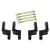 Detroit Speed 67-81 Camaro/Firebird, Offset Shackle Set w/4 Offset Shackles & Fastener, 1-3/4" - (040901DS)