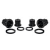 Detroit Speed 10-15 Camaro, Rear Cradle Mount Kit, Black Anodized Aluminum - (041510DS)