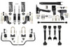  Detroit Speed 79-93 Mustang, Speed Kit 3 Rear Suspension Kit w/Double Adjustable-Shocks - (041647-DDS) 