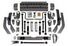 Detroit Speed 62-67 Chevy II, Quadralink Rear Suspension Kit w/Double Adjustable Remote Shocks - (041707-RDS)