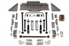 Detroit Speed 64.5-70 Mustang, Rear Suspension w/Double Adjustable Shocks & w/o Axle Bracket - (041733-DDS)