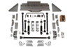  Detroit Speed 64.5-70 Mustang, Rear Suspension w/Double Adjust Remote Shock, w/o Axle Brackets - (041733-RDS) 