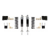 Detroit Speed 67 Chevelle, Rear Coilover Conversion w/Double Adjustable Shocks & Moser Axle - (042411-DDS)