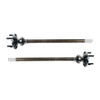  Detroit Speed 67-70 Mustang, Ford 9" Axle Shafts, Torino Flange,Ford 5 x 4.5 Bolt, Pair - (070990DS) 