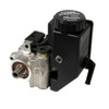 Detroit Speed Aluminum Power Steering Pump w/Integral Reservoir, 2.4-2.8 GPM at 1500RPM - (090901DS)