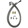 Detroit Speed 65-81 Early GM w/Inverted Flare Steering Gear Ports, Power Steering Hose Kit - (091101DS)