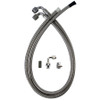 Detroit Speed 67-87 C10/C2/C3 Corvette, Speed Rack & Pinion Hose Kit w/30" Hose - (091304DS)