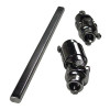  Detroit Speed 1" 48 Column Output Steering Shaft w/Natural Finish for Ididit Column - (092523DS) 
