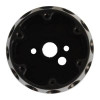  Detroit Speed Billet Aluminum Steering Wheel Adapter w/Black Finish, 2.5" Tall Hub - (092566DS) 