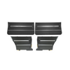 First Place Auto Parts 1966 Chevrolet Chevelle Door Panel Kit, Bucket Seats, Standard, Coupe, Black - (66CHVBLKDPINT-K)