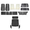  First Place Auto Parts 1967 Chevrolet Chevy II/Nova Basic Interior Kit, Bucket Seats, Standard, Coupe, Black - (67NOVBLKSMINT-K) 