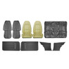  First Place Auto Parts 1972 Chevrolet Nova Basic Interior Kit, Bucket Seats, Standard, Coupe, Black - (72NOVBLKSMINT-K) 