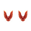 Trim Parts 1978-1980 Firebird Trans Am Quarter Sail Panel 3 Inch Bird Decal- Orange - (TPG-6325)