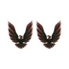 Trim Parts 1980 Firebird Formula and Trans Am Quarter Sail Panel Burgundy 3 Inch Bird Decal - (TPG-6770)