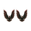  Trim Parts 1980 Firebird Formula and Trans Am Quarter Sail Panel Burgundy 3 Inch Bird Decal - (TPG-6770) 