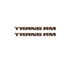 Trim Parts 1980 Trans Am Burgundy Fender Decal - (TPG-6772)