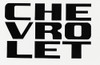  Trim Parts 1958-59 Chevy Grille Letter Set - Black - (TPG-9108) 