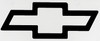  Trim Parts 1947-87 Chevy Bowtie Decal - Black - (TPG-9120) 