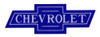  Trim Parts 1947-87 White on Blue "Chevrolet" Bowtie - 13" - (TPG-9125) 
