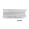 The Right Stuff Gen III LS Valley Cover, Finned, Satin Finish - (G3LSVCF-S-K)