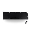 The Right Stuff Detailing The Right Stuff Gen IV LS Valley Cover with Oil Pressure Sensor Adapter, Pocketed, Black Anodized - (G4LSVC2-B-K) 