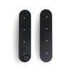 The Right Stuff Gen III/Gen IV LS Valve Cover Kit, 10AN Breather Fittings, Black Anodized Finish - (LSVALC-B-K)