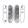 The Right Stuff Gen III/Gen IV LS Valve Cover Kit, 10AN Breather Fittings, Finned Top, Natural - (LSVALCF-K)