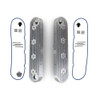 The Right Stuff Detailing The Right Stuff Gen III/Gen IV LS Valve Cover Kit, 10AN Breather Fittings, Finned Top, Natural - (LSVALCF-K) 