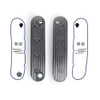 The Right Stuff Detailing The Right Stuff Gen III/Gen IV LS Valve Cover Kit, 10AN Breather Fittings, Finned Top, Natural - (LSVALCF-K) 