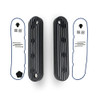 The Right Stuff Detailing The Right Stuff Gen III/Gen IV LS Valve Cover Kit, 10AN Breather Fittings, Finned Top - (LSVALCF-A-K) 
