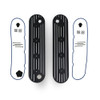 The Right Stuff Detailing The Right Stuff Gen III/Gen IV LS Valve Cover Kit, 10AN Breather Fittings, Finned Top - (LSVALCF-A-K) 