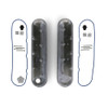 The Right Stuff Detailing The Right Stuff Gen III and Gen IV LS Valve Cover Kit, 12AN Breather Fittings, Finned, Satin - (LSVALCF2-S-K) 