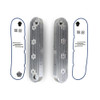 The Right Stuff Detailing The Right Stuff Gen III/Gen IV LS Valve Cover Kit, 12AN Breather Fittings, Finned Top, Natural - (LSVALCF2-K) 