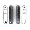 The Right Stuff Detailing The Right Stuff Gen III and Gen IV LS Valve Cover Kit, 12AN Breather Fittings, Finned Top, Black - (LSVALCF2-B-K) 