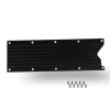 The Right Stuff Detailing The Right Stuff Gen III LS Valley Cover, Finned, Black Anodized - (G3LSVCF-B-K) 