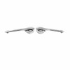 Trim Parts 1963-64 Chevrolet Full Size 4-Door Outside Rear Door Handle Assemblies, Pair - 2226