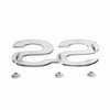 Trim Parts 1973-74 Chevrolet Chevelle and Nova Front Fender SS Emblem W/Fasteners, Each - 3100