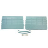 PUI Interiors 1963 Chevrolet Impala/SS Light Blue Front Door Panels - 63BD56F