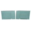 PUI Interiors 1963 Chevrolet Nova/SS Convertible Light Blue Rear Door Panels - 63XD56V