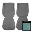 PUI Interiors 1964 Chevrolet Chevelle Light Blue Front Bucket Seat Covers - 64AS56U