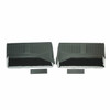 PUI Interiors 1964 Chevrolet Impala SS Pre-Assembled Black Front Door Panels - 64BSD55FP