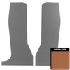 PUI Interiors 1964-1967 Chevrolet El Camino Saddle Rear Seat Trim Panels - 64ECTP79