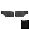 PUI Interiors 1965 Chevrolet Impala Hardtop Black Rear Door Panels - 65BDN10C