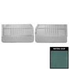 PUI Interiors 1965 Chevrolet Impala Light Blue Front Door Panels - 65BDN12