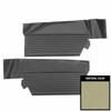 PUI Interiors 1965 Pontiac 22 Hardtop Parchment Rear Door Panels - 65PD227C